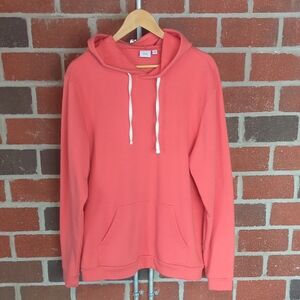 Onia Vibrant Coral Hoodie